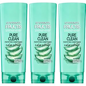 Garnier Hair Care Fructis Pure Clean Conditioner, 12 Fluid Ounce (Packaging May Vary), 3 Count