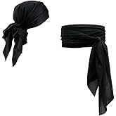 ZKNB 2025 Pirate Belt Headscarf 2 medieval Halloween costume accessories Belt Headscarf