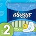Always Maxi Unscented Pads with Wings, Long/Super 32 Count (Pack of 2)