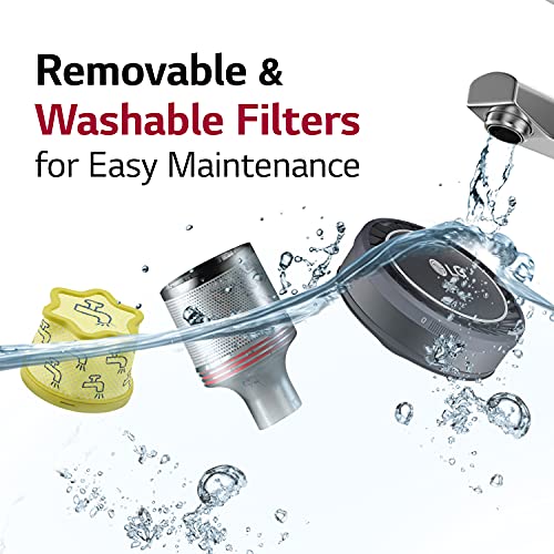 LG A9 CordZero Cordless Stick Vacuum Cleaner, Lightweight with Powerful Suction for Pet and Dog