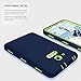 Samsung Galaxy Tab E Lite 7.0 Case, Galaxy Tab 3 Lite 7.0 Case, Hocase Shockproof Silicone Rubber Hard Shell Case w/ Raised Screen Edges for SM-T110/SM-T111/SM-T113/SM-T116 - Navy Blue / Lime Green