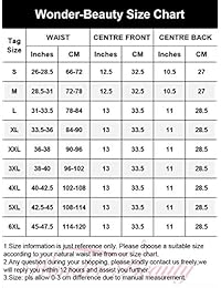 Wonder-Beauty - Corsé para mujer (látex, con cremallera)