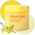 BEAUDIANI Soonssak Vitamin C Cleansing Face Pads – 50 Count, Gentle Makeup Remover, Hydrating & Exfoliating Facial Wipes