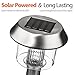 SOLVAO Solar Pathway Lights | Outdoor LED Lamps for Path, Yard, Walkway, Landscape | Halloween, Christmas, Fall Garden Decor | Holiday Accent Lighting w/Waterproof Decorative Stake Lights | Pack of 4