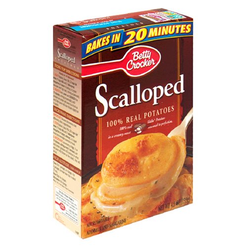 Betty crocker potatoes scalloped s43 5oz (016000418509)
