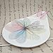 OULII 10pcs Beautiful Butterfly Wings Charms for DIY Jewelry Crafts Making Earring Necklace Hair Clip Decoration (Random Color)