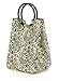 Fit & Fresh 371FF10 Retro Insulated Lunch Bag for Women with Ice Pack, Classic Lunch Tote for Work & School, Black & White Damask