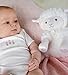 C.R. Gibson White Musical Baby Lamb Stuffed Animal for Babies, 12'' L