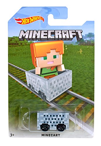 hot wheels minecraft minecart