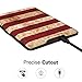 MoKo Case for Kindle Paperwhite, Premium Thinnest and Lightest PU Leather Cover with Auto Wake / Sleep for Amazon All-New Kindle Paperwhite (Fits 2012, 2013, 2015 and 2016 Versions), US Flag