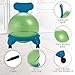 Gaiam Kids Balance Ball Chair - Classic Children's Stability Ball Chair, Alternative School Classroom Flexible Desk Seating for Active Students with Satisfaction Guarantee, Purple/Pink (Renewed)