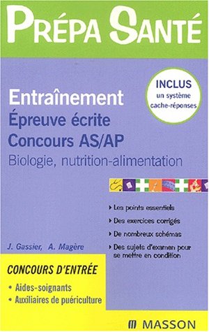 Entraînement épreuve écrite concours AS-AP