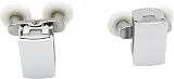 KEABATH Solid Zinc Alloy 23mm Shower Glass Door Rollers Twin Wheels 4 Pack view 4