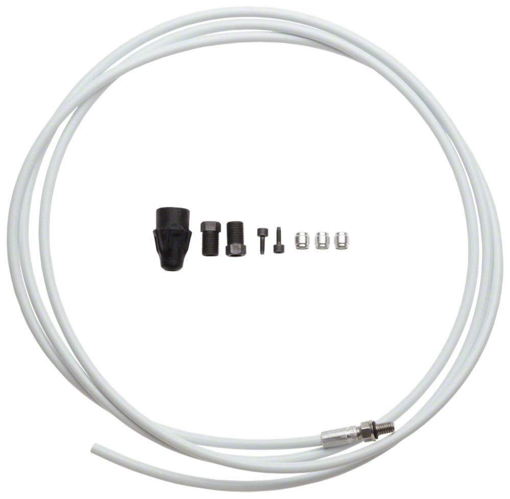 Avid Hydraulic Hose Kit Avid Elixir 5, R, CR, X.0, CR Mag and Trail Stainless, Pack of 1 - 2000 mm, White