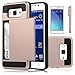Galaxy Grand Prime Case, EC [Shockproof][Drop Protection] Hybrid Dual Layer Slim Wallet Case with Card Slot Holder Hard Shell Cover for Samsung Galaxy Grand Prime G530 (Beige)