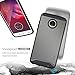 TUDIA Moto Z2 Play Case, Slim-Fit Heavy Duty [Merge] Extreme Protection/Rugged but Slim Dual Layer Case for Motorola Moto Z2 Play (Metallic Slate)