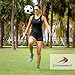 Women's Compression High Waisted Tummy Control Gym Shorts - Volleyball, Swim Black