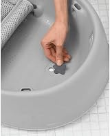 Skip Hop Moby Smart Sling 3-Stage Bathtub Grey Baby Bath Tub view 6