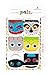 Best Buds Mismatched Socks Kids Box - T-Rex and Triceratops Dinosaurs, Ghost and Skeleton (Glow in the Dark), Lion and Zebra Ages 4-8