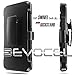 Evocel® Galaxy J1 (2016) [New Generation] Dual Layer Rugged Holster Case [Kickstand][Belt Swivel Clip] For Samsung Galaxy AMP 2 / J1 (2016) (DOES NOT fit regular J1 [2015]), Black