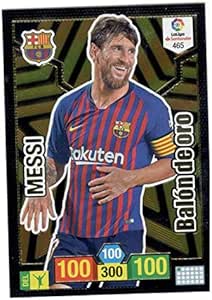 Panini Messi Balón de Oro Adrenalyn XL 2018 2019 : Amazon.es