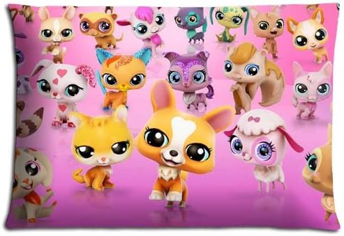 16x24 16"x24" 40x60cm home pillow shell cases Cotton Polyester Standard-sized attractive Littlest Pet Shop