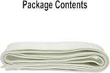 GLOBALHUT Fiberglass Heat Shield Sleeve 2M Glass Fibre Hose Insulation 500°C view 5