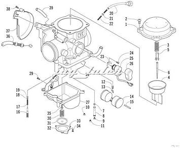 Arctic Cat 400 Carburetor Diagram