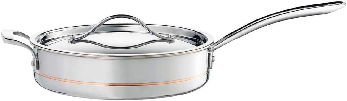 Amazon Com Kirkland Signature Cos1119338 Cooking Dining Cookware Pots Pans Pot Pan Sets Stainless Steel Kitchen Dining