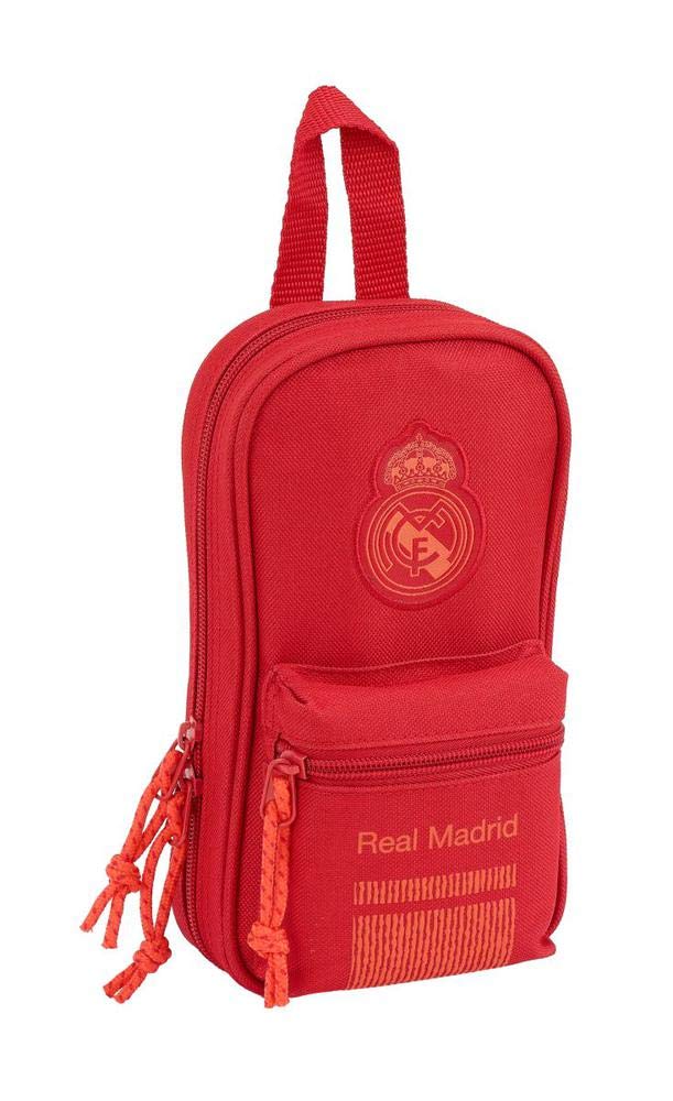 SAFTA Real Madrid Red Pencil Case 4 Pencil Case 12 x 23 x 5 cm