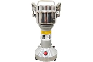 150g Electric Grain Mill Grinder, High Speed 850W Commercial Spice Grinders, Stainless Steel Pulverizer Powder Machine, for D