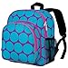 Wildkin 12 Inch Backpack, Includes Insulated, Food-Safe Front Pocket and Side Mesh Water Bottle Pocket, Perfect for Preschool, Daycare, and Day Trips – Big Dots Aqua