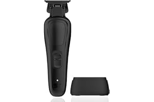 Supreme Trimmer Darkstar 82 Metal Body Barber Trimmer w. Magnetic Vector Motor | 180 Min Run Time, 9100 RPM Low Noise & Vibration | Professional Beard Hair Trimmer DLC Blades | ST800
