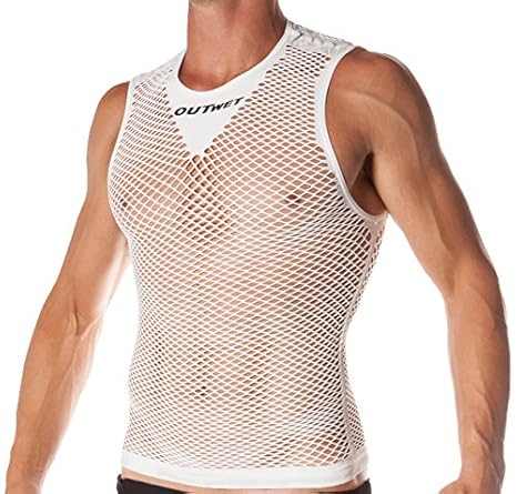 Camiseta sin mangas interior Outwet Carbon SLP gr blanco