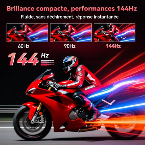 Blackview MP100 Pro Mini PC Win 11 Pro AMD Ryzen 7430U, 16GB RAM(Turbo 3733 MT/s) 512GB SSD Mini Desktop Computer, 144Hz 4K Triple Display, 6*USB3.2, WiFi 6/BT 5.2, PC for Office/Home/Study