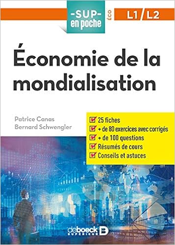 Amazon Fr Economie De La Mondialisation Canas Patrice Livres