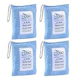 Charcoal Air Purifying Bag, Activated Charcoal Odor Absorber, Breathe Green Charcoal Bags for Odors, Home, Cars, Shoes, Closets, Pets, Nature Fresh Air Purifier Bags 200G Great Value 4Pack