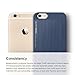 elago® [Outift Matrix][Jean Indigo] - [Premium Hybrid Construction][Brushed Aluminum][Spark Design Award] - for iPhone 6/6S Plus