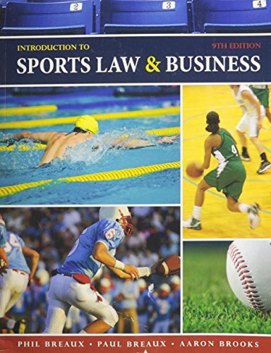 Introduction to sports law and business
