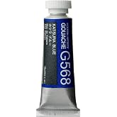 Holbein Artists Gouache Katsura Blue 15ml (B)