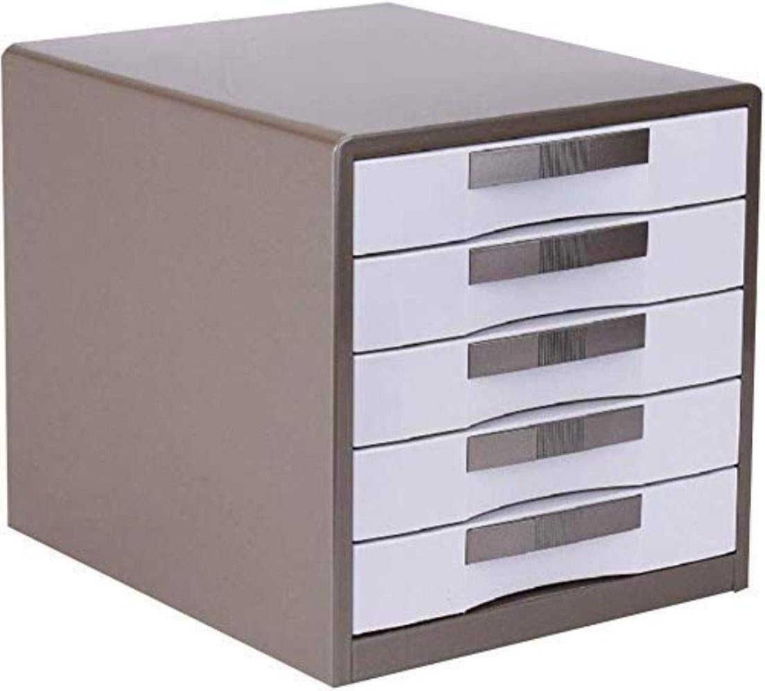 Archivadores para oficina, 5 cajones, caja de almacenamiento de datos