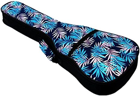 Koolemon Floral Pattern Folk Design Ukulele Bag Case (23 inch/63x22cm, Flower)