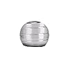 CaLeQi Kinetic Desk Toys, Optical Illusion Rotating Ball Office Stress Toys Metal Top Ball Gift for Men Women Adults and Kids