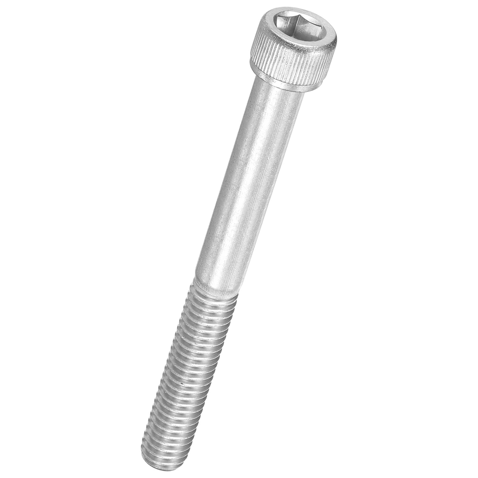 Kozelo 5pcs Socket Head Cap Screws - [3/8"-16 x 3-1/2"] UNC 304 Stainless Steel Allen Socket Drive for Electrical Motor 3D Printing Fan Engine Replacement Use, Silver — image 1