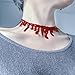 Maggie 1 PCS Horror Blood Drip Necklace Fancy Fun Joke Choker