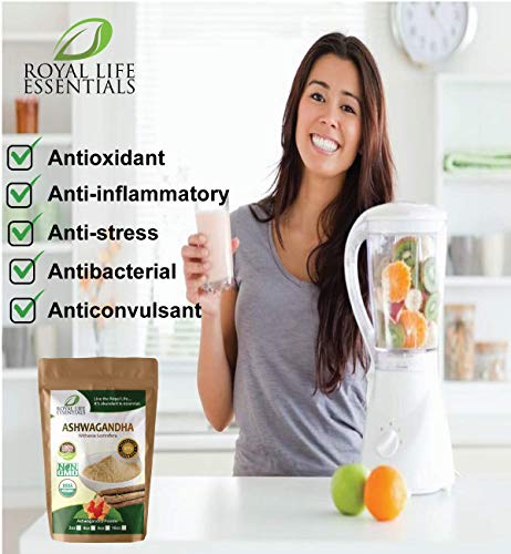 image for Royal Life Essentials Ashwagandha Root Powder 2oz Boost Running Endura
