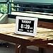 Digital Day Clock Calendar Large-Time Day and Date Display for Seniors Memory Loss Dementia Visually Impaired-8 Inch 8 Languages-Gift for Elderly Living Aid-Dims at Night