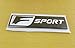 Auto car F-Sport for 2015 GS350 IS250 IS350 Rear TAILGATE Emblem Badge Sticker
