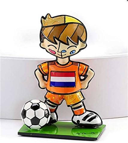 ROMERO BRITTO Football Mini Figurine World Cup - Netherland - Pop Art Miami #333129