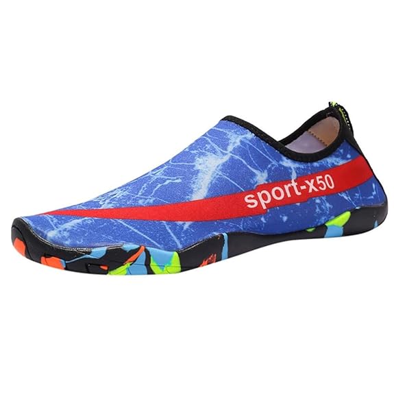 Unisex Schwimmschuhe/Skxinn Damen Herren Strandschuhe Barfussschuhe Surfschuhe Aquaschuhe Barfuß Badeschuhe für Wassersport Beach Pool Surfen Yoga 35-46 EU Ausverkauf